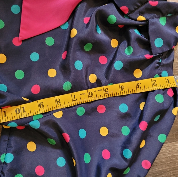 Vintage Blouse - Elite - made in Canada - size 14 (fits large) - Picture 6 of 8